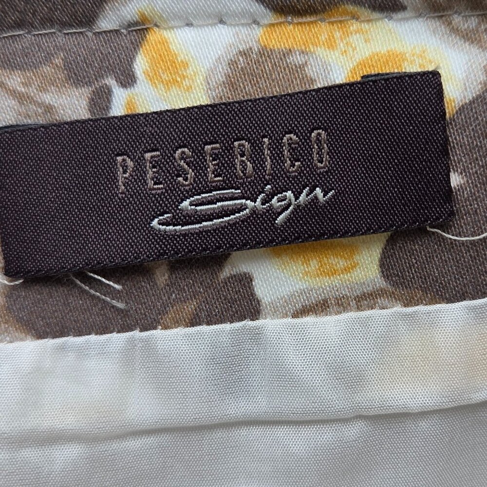 Peserico Sign Floral Pencil Skirt Luxury